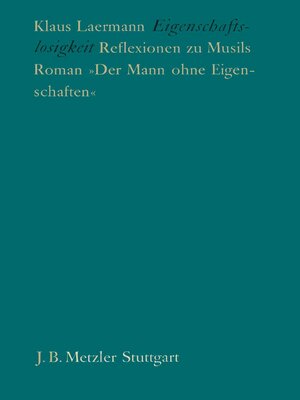 cover image of Eigenschaftslosigkeit